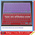 Silicone Colorful Printed keyboard Cover for Laptop